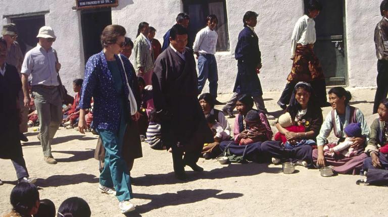 princess anne visits